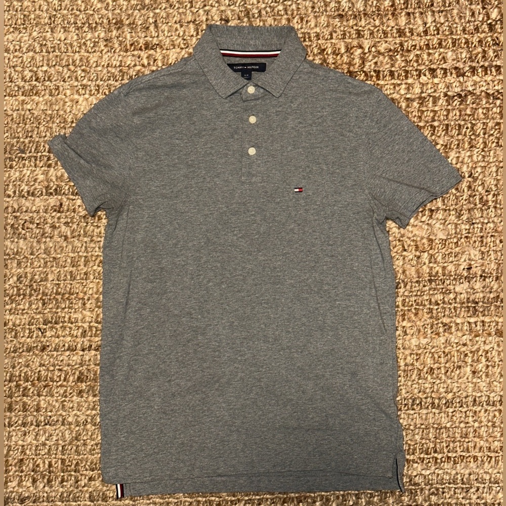 Tommy Hilfiger Gray Polo Shirt